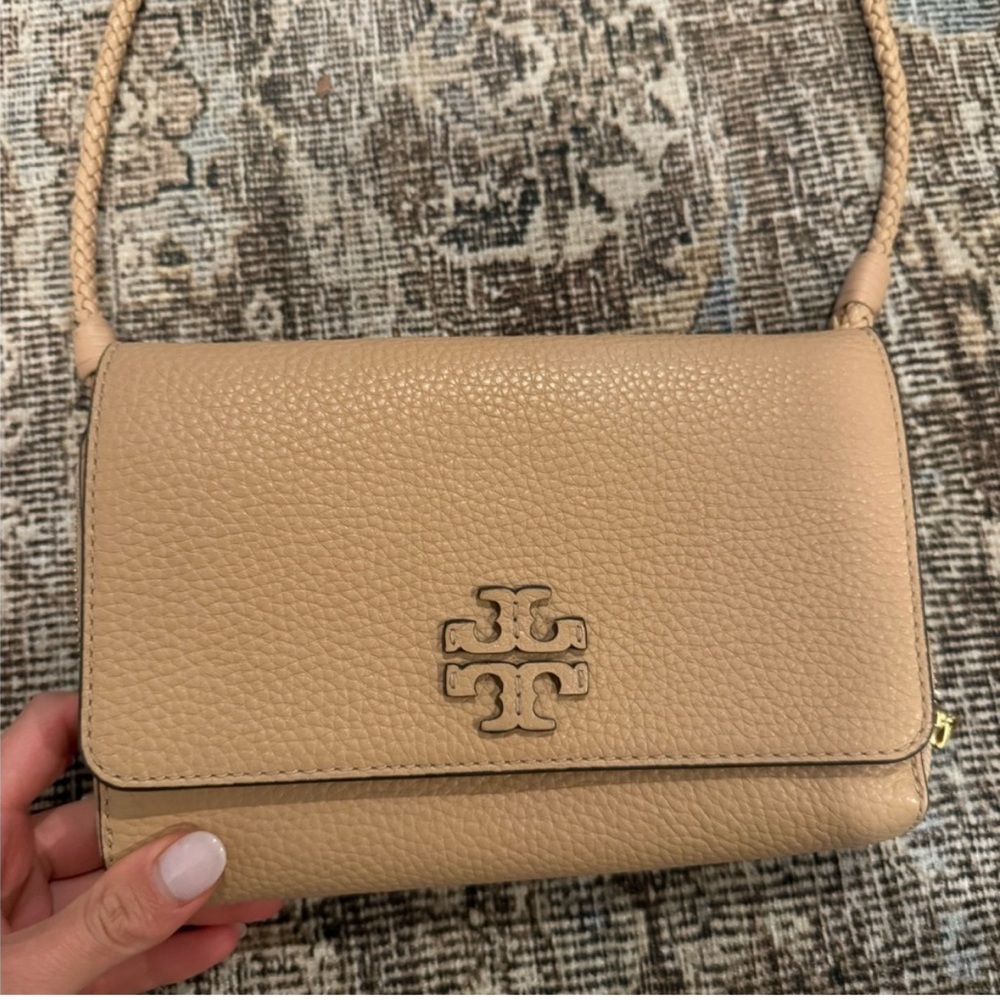 Tory Burch Beige Crossbody Bag